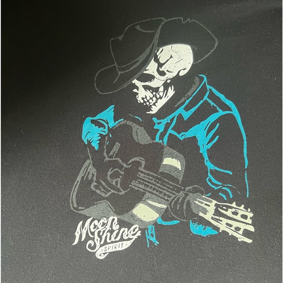 Moonshine Spirits Guitar Player Tee Size 2XL - Picture 7 of 7